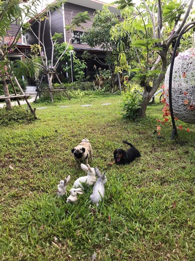 Baansuanklaiklungbangkrachao บ้านสวนใกล้กรุงบางกะเจ้า Phra Pradaeng エクステリア 写真